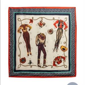 Double D Ranch Wear NEW "Paper Doll" Scarf